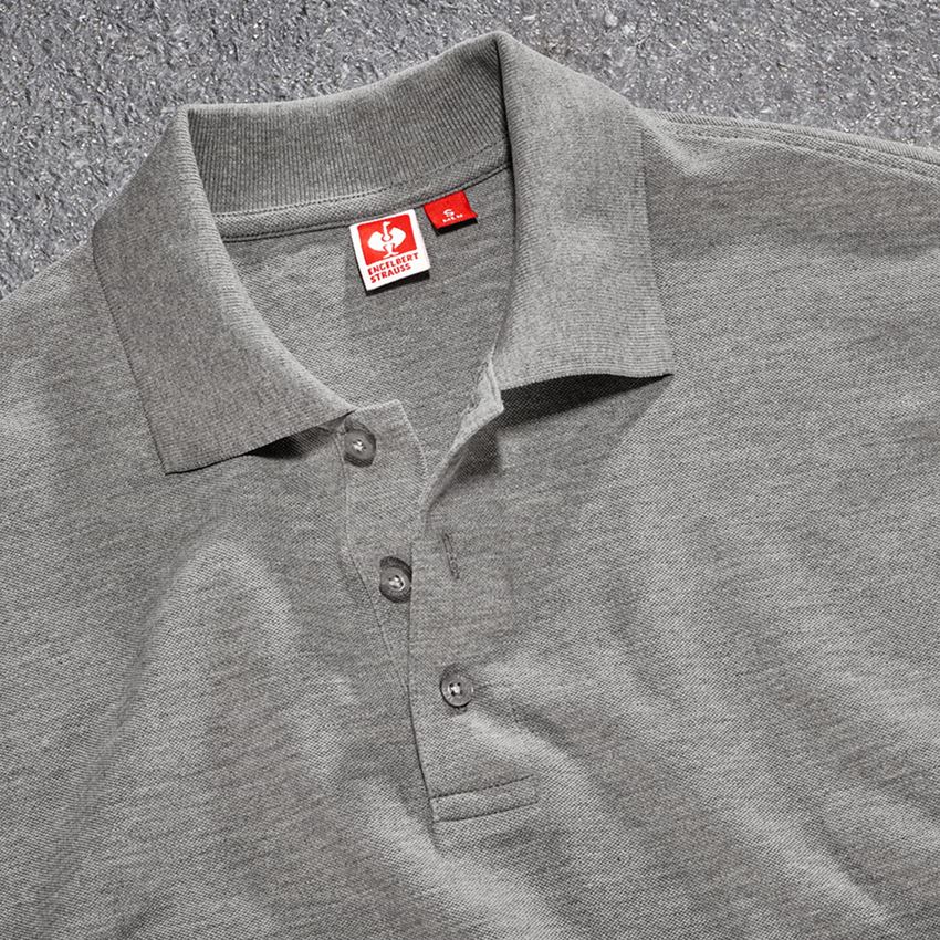Maglie | Pullover | Camicie: Polo in piqué e.s.industry + grigio melange 2