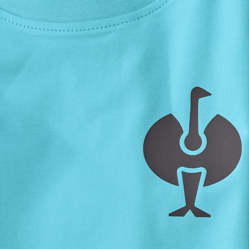 Maglie | Pullover | T-Shirt: T-shirt e.s.trail, bambino + turchese lapis/antracite  2