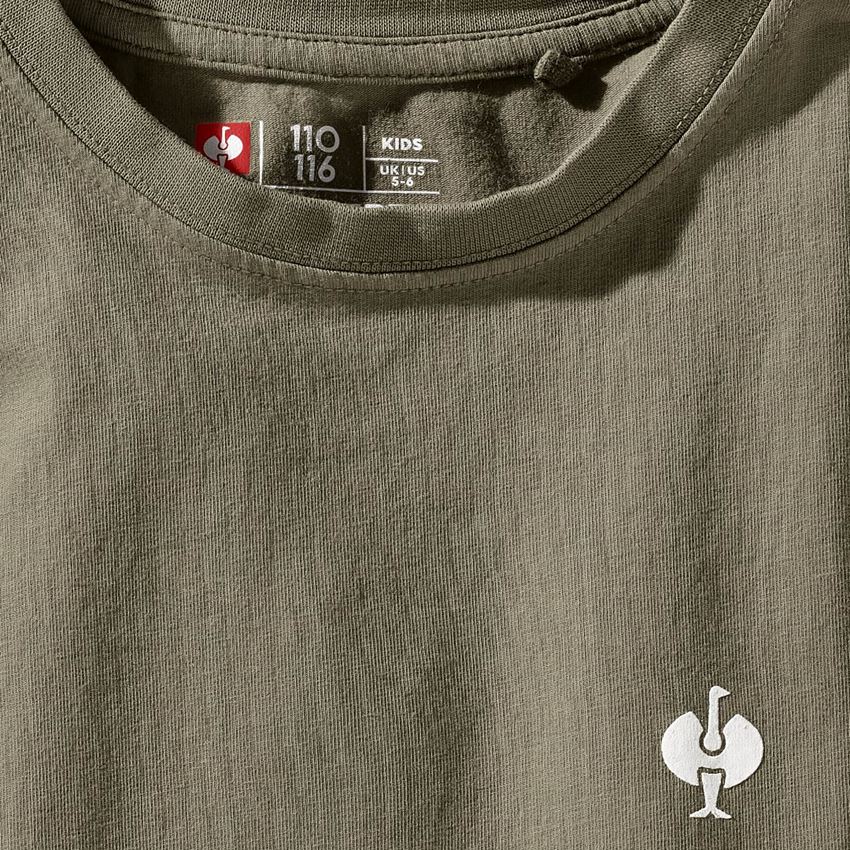 Maglie | Pullover | T-Shirt: T-shirt e.s.motion ten pure, bambino + verde palude vintage 2