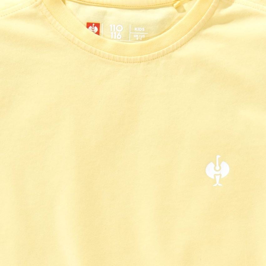 Temi: T-shirt e.s.motion ten pure, bambino + giallo chiaro vintage 2