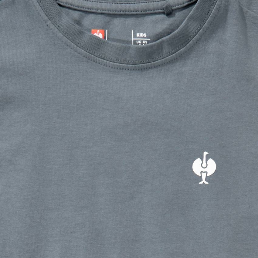 Maglie | Pullover | T-Shirt: T-shirt e.s.motion ten pure, bambino + blu fumo vintage 2