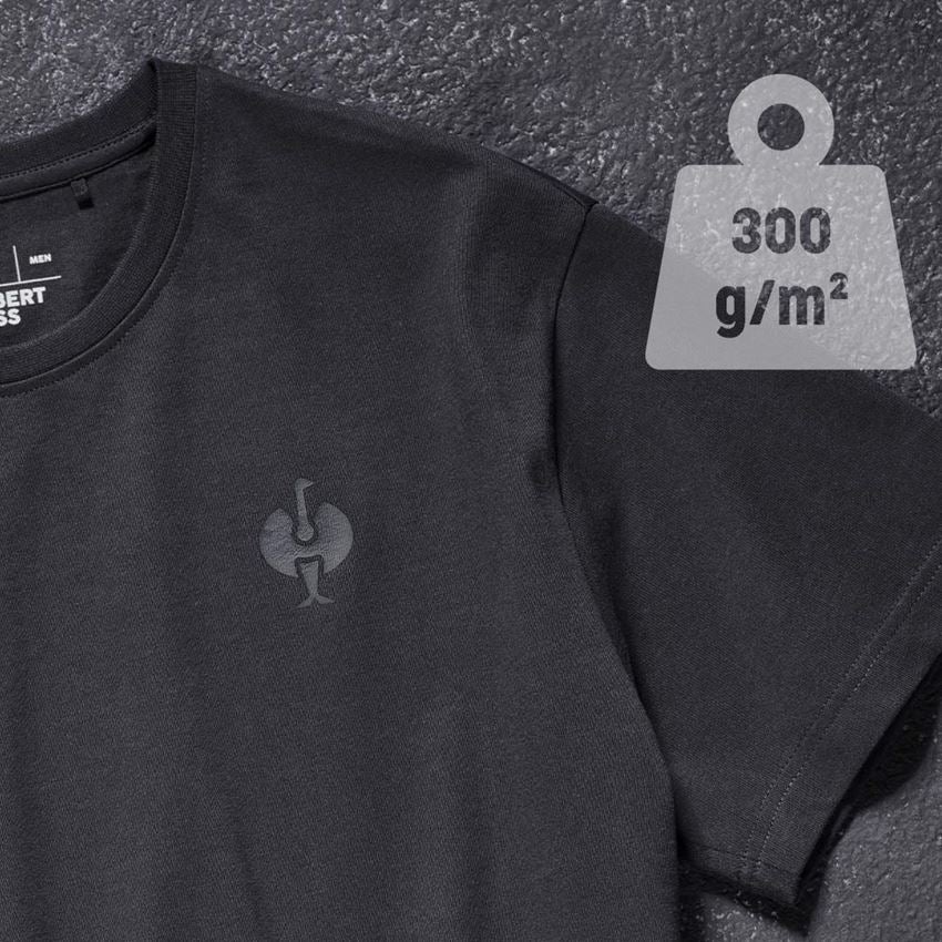 Maglie | Pullover | Camicie: T-shirt heavy e.s.iconic + nero 2