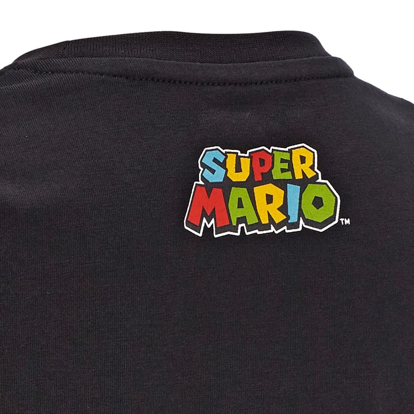 Maglie | Pullover | T-Shirt: Super Mario t-shirt, bambino + nero 2