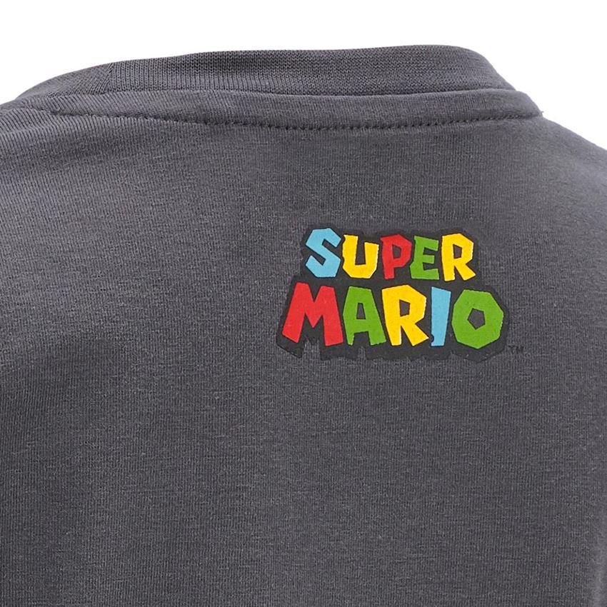 Maglie | Pullover | T-Shirt: Super Mario t-shirt, bambino + antracite  2