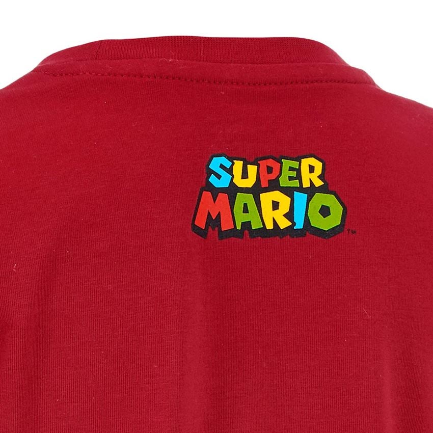Maglie | Pullover | T-Shirt: Super Mario t-shirt, bambino + rosso fuoco 2