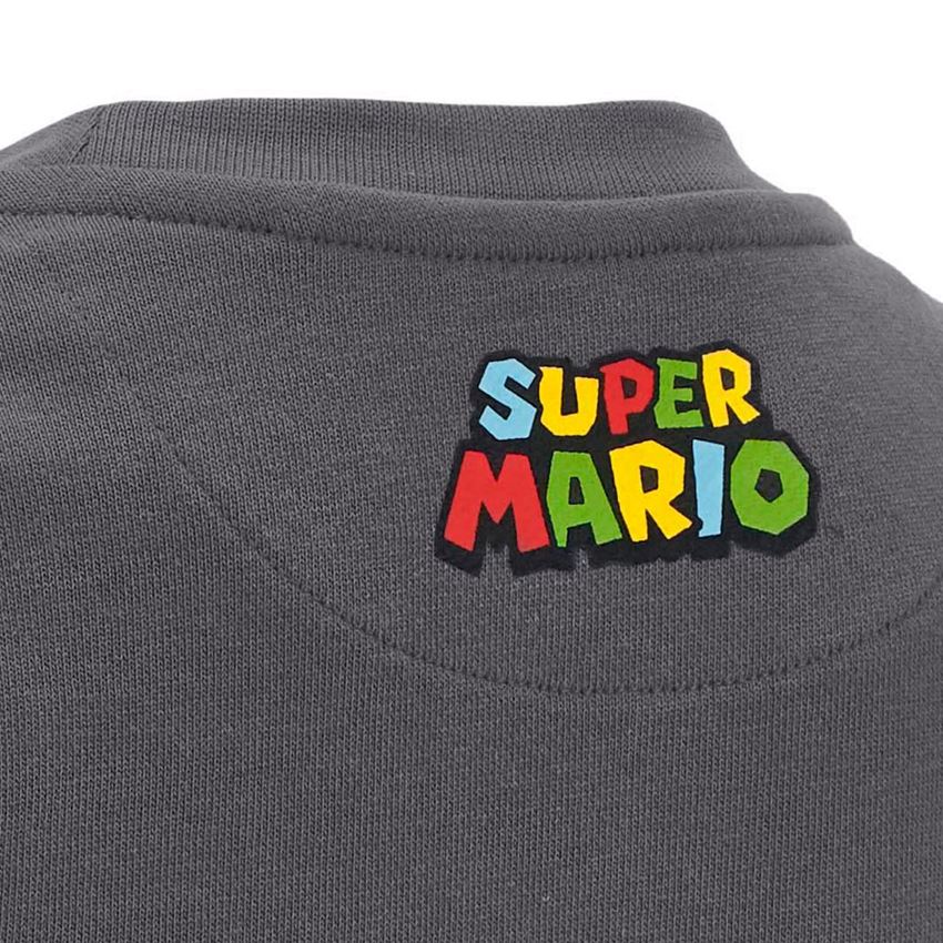 Maglie | Pullover | T-Shirt: Felpa Super Mario, bambino + antracite  2