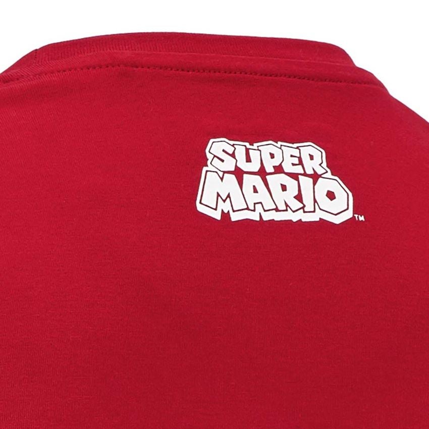 Collaborazioni: Super Mario t-shirt, donna + rosso fuoco 2