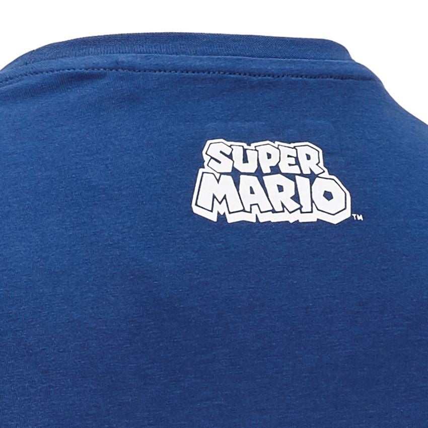 Collaborazioni: Super Mario t-shirt, donna + blu alcalino 2
