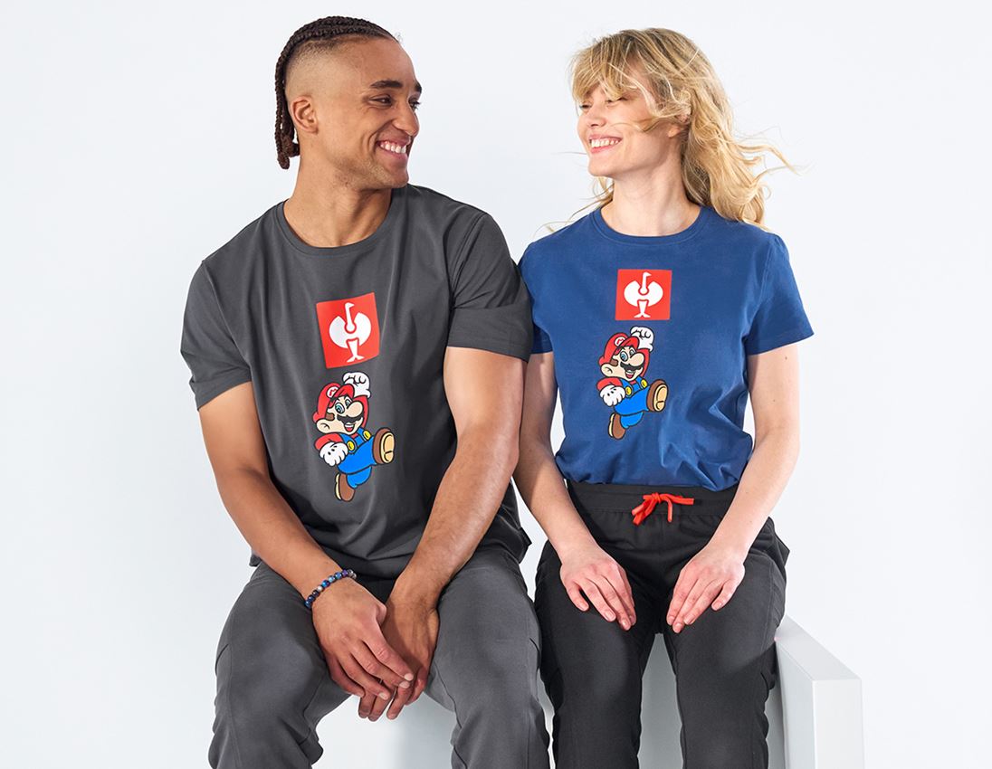 Collaborazioni: T-shirt Super Mario, uomo + antracite  1