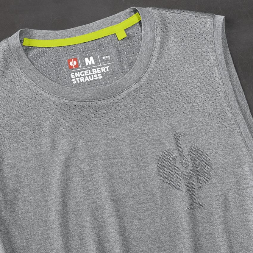 Maglie | Pullover | Camicie: Maglietta atletica seamless e.s.trail + grigio basalto melange 2