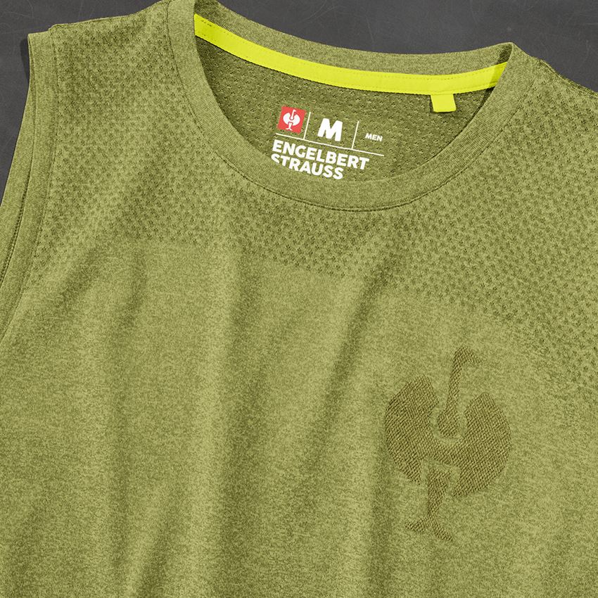 Maglie | Pullover | Camicie: Maglietta atletica seamless e.s.trail + verde ginepro melange 2