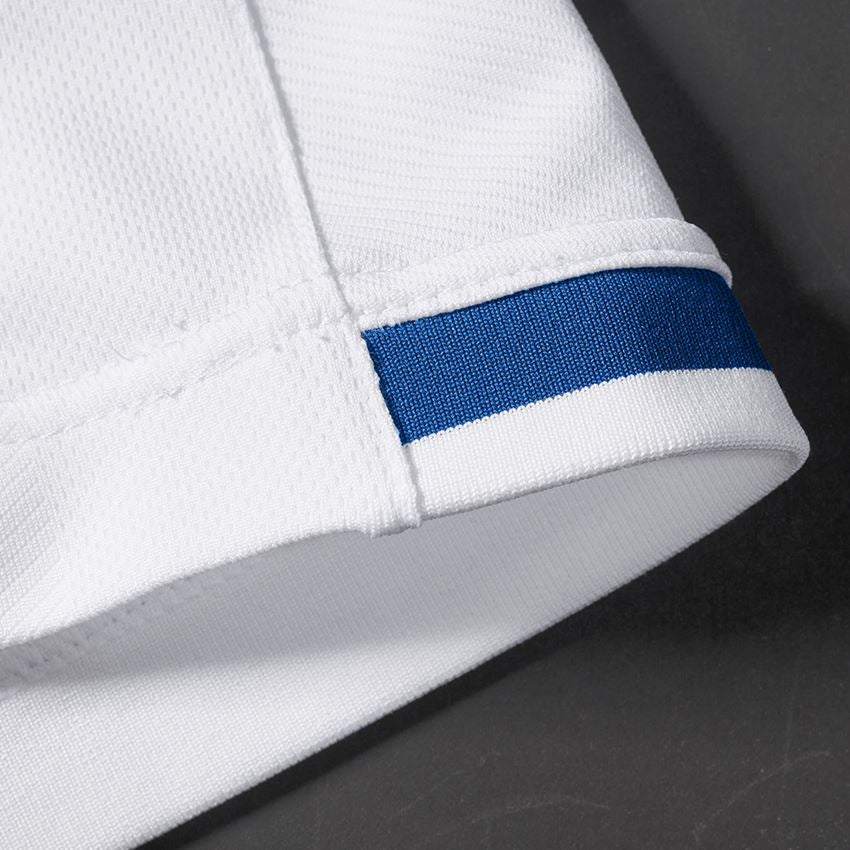 Maglie | Pullover | Camicie: T-shirt funzionale e.s.ambition + bianco/blu genziana 2