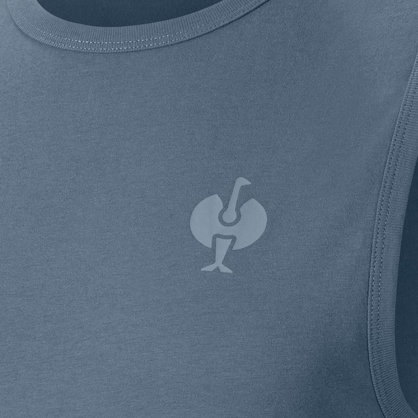 Abbigliamento: Maglietta atletica e.s.iconic + blu ossido 2
