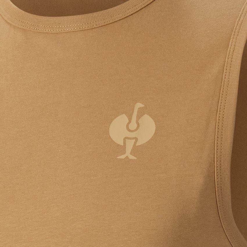 Maglie | Pullover | Camicie: Maglietta atletica e.s.iconic + marrone mandorla 2