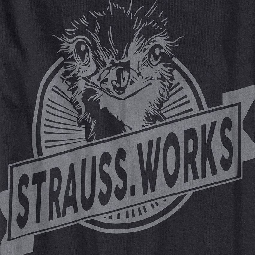 Shirts & Co.: T-Shirt e.s.iconic works + schwarz 2