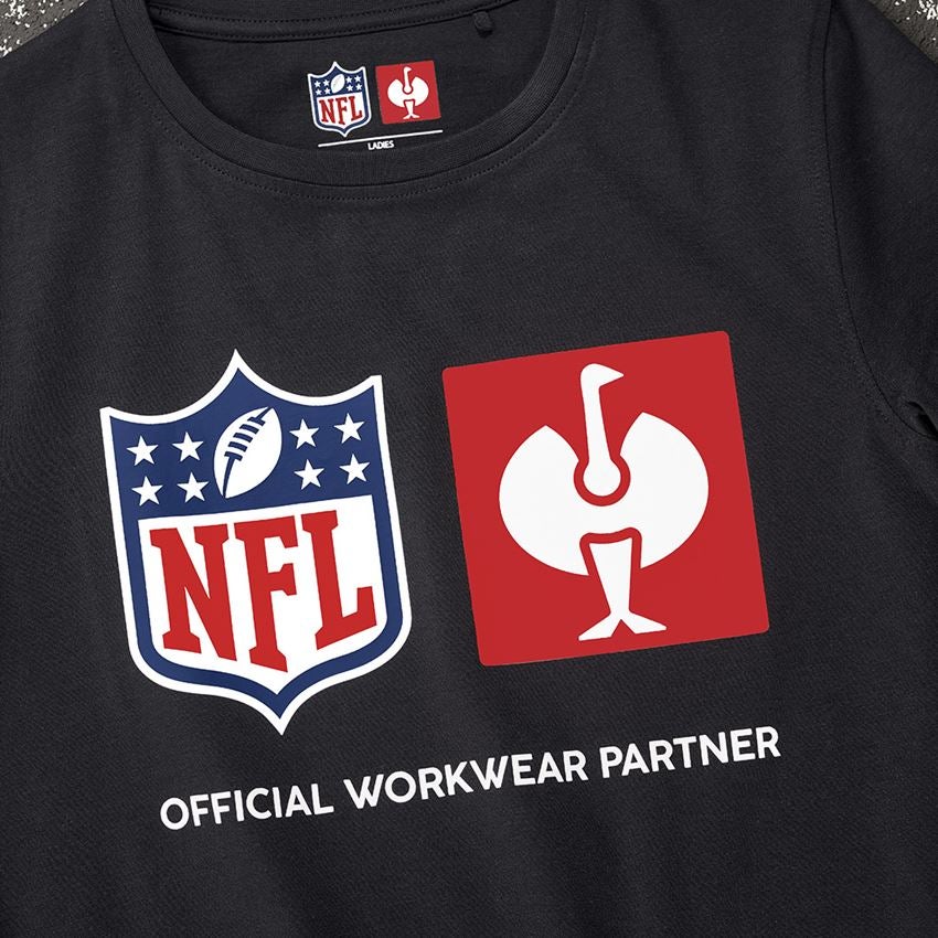 Collaborazioni: NFL T-Shirt cotton, ladies + nero 2