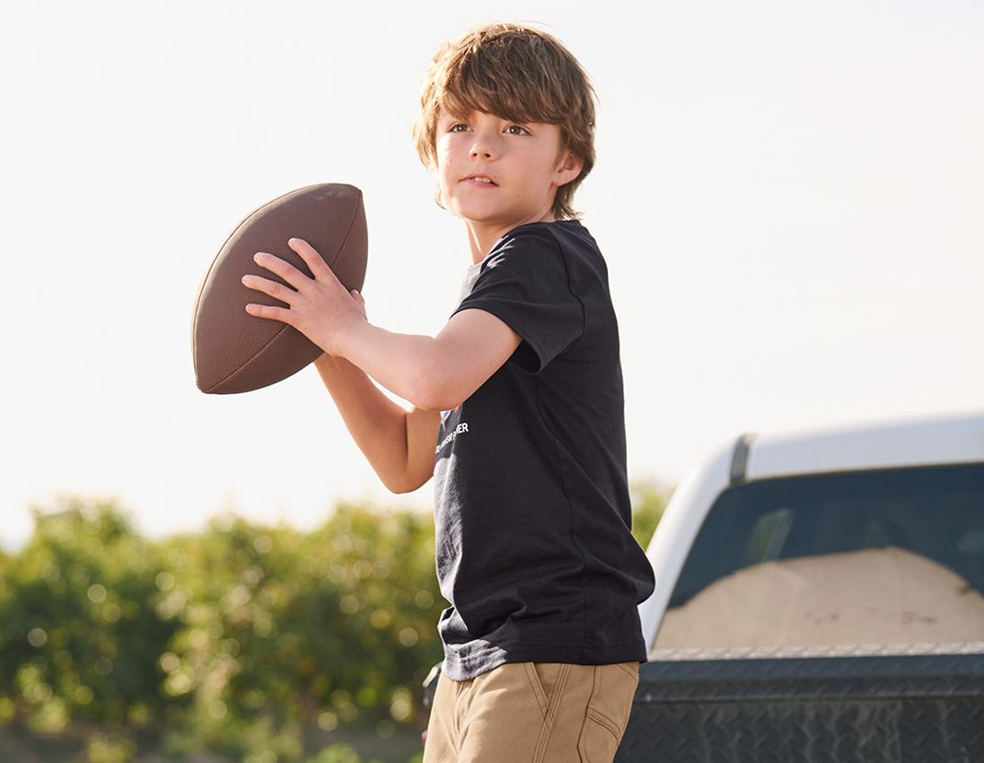 Bekleidung: NFL T-Shirt cotton, kids + schwarz 2