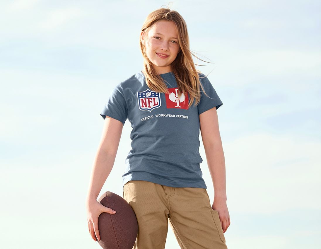 Collaborazioni: NFL T-Shirt cotton, kids + blu ossido