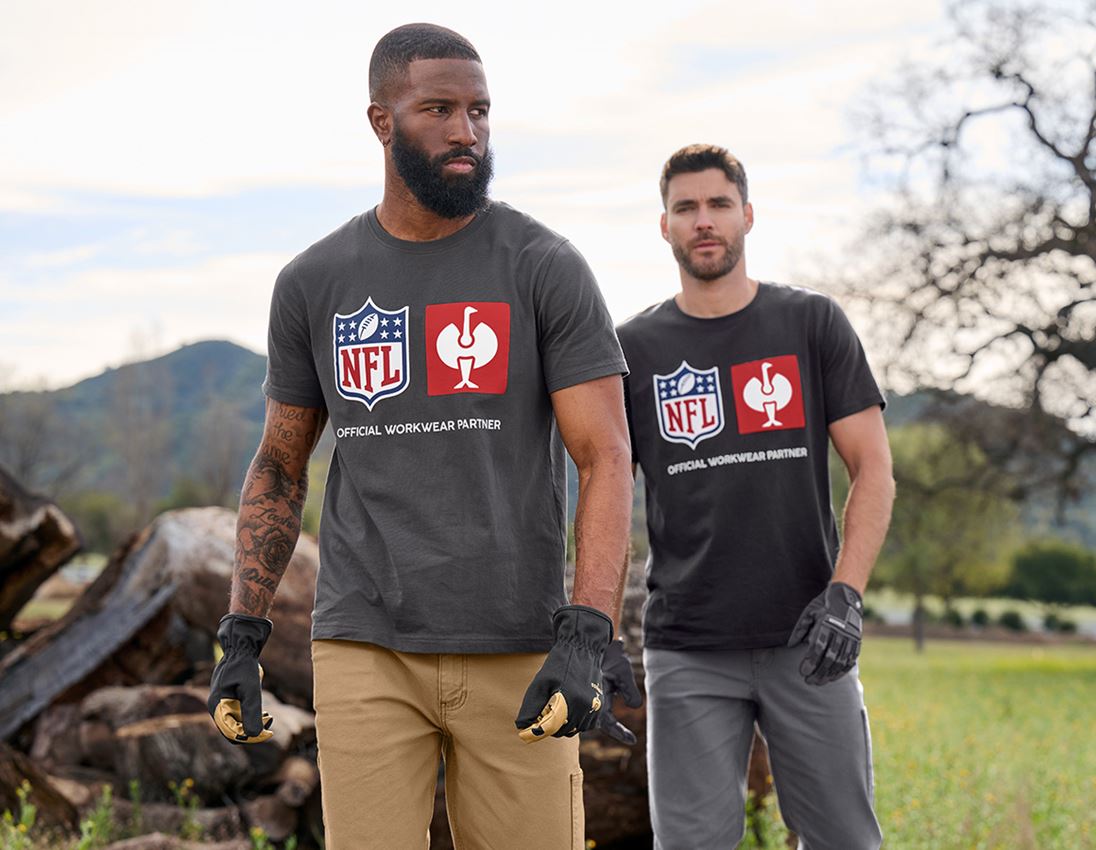 Collaborazioni: NFL T-Shirt cotton + grigio carbone 2