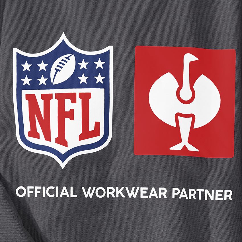 Collaborazioni: NFL Sweatshirt cotton + grigio carbone 2