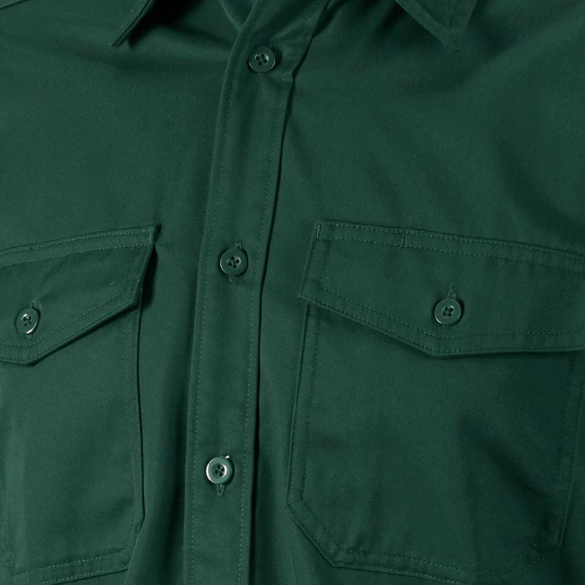 Temi: Camicia da lavoro e.s.classic, a manica lunga + verde 2