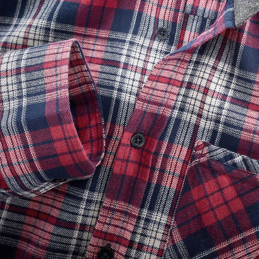 Maglie | Pullover | Camicie: Camicia a scacchi e.s.vintage + rosso a scacchi 2