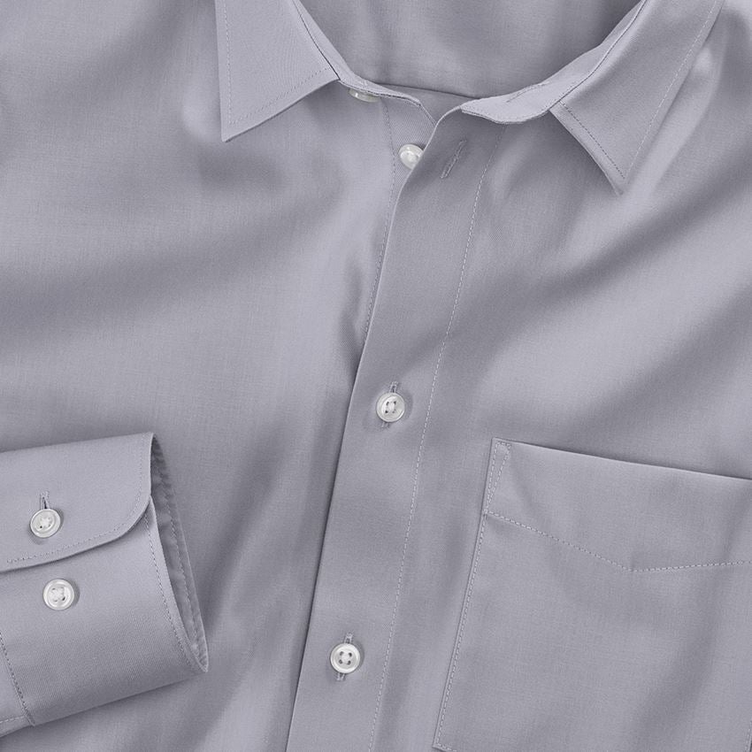 Temi: e.s. camicia Business cotton stretch, regular fit + grigio nebbia 3