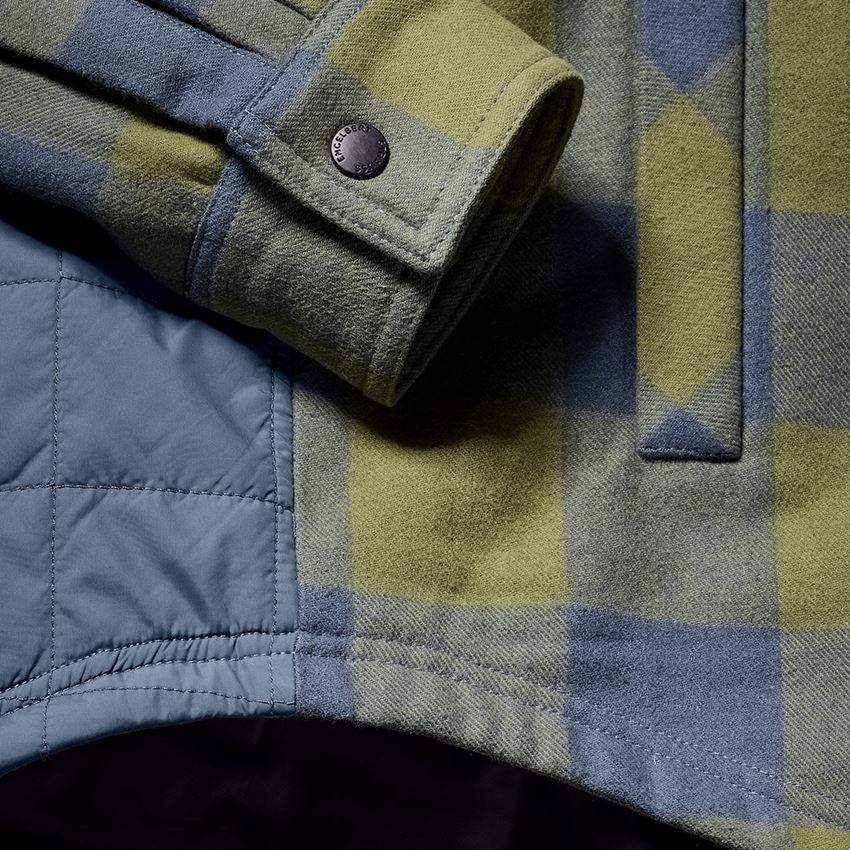 Maglie | Pullover | Camicie: Camicia a scacchi Allseason e.s.iconic + verde montagna/blu ossido 2