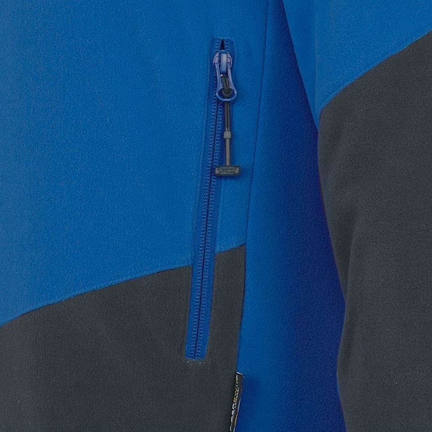 Maglie | Pullover | Camicie: Troyer in pile e.s.motion 2020 + blu genziana/grafite 2