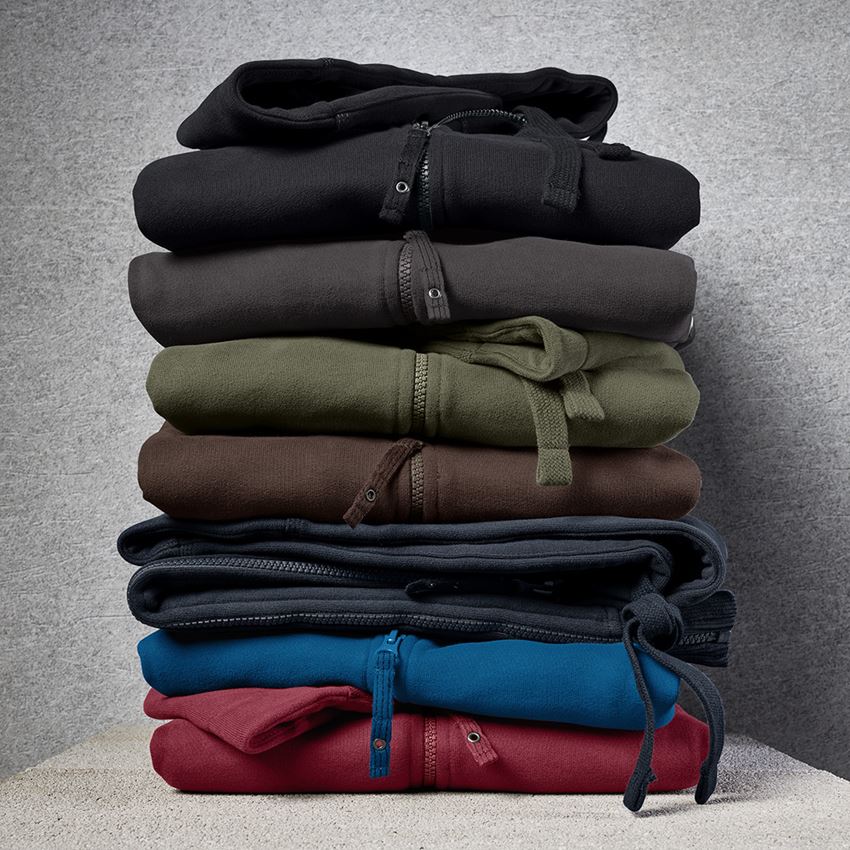 Maglie | Pullover | Camicie: Giacca con cappuccio cotton e.s.roughtough + rubino 2