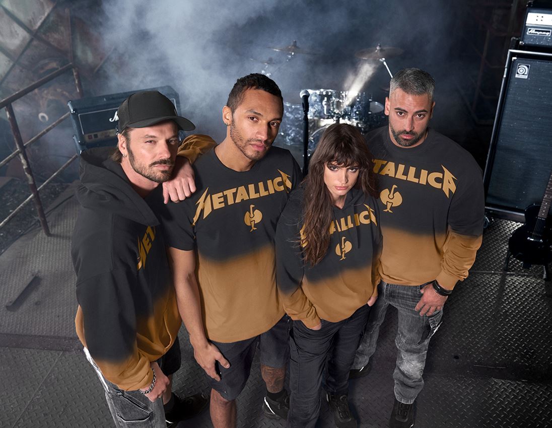 Collaborazioni: Metallica cotton sweatshirt + grigio magnete/granito 2