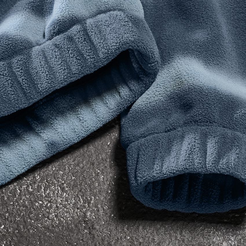 Maglie | Pullover | Bluse: Hoody in pile tie-dye e.s.motion ten, donna + blu ardesia/blu fumo 2