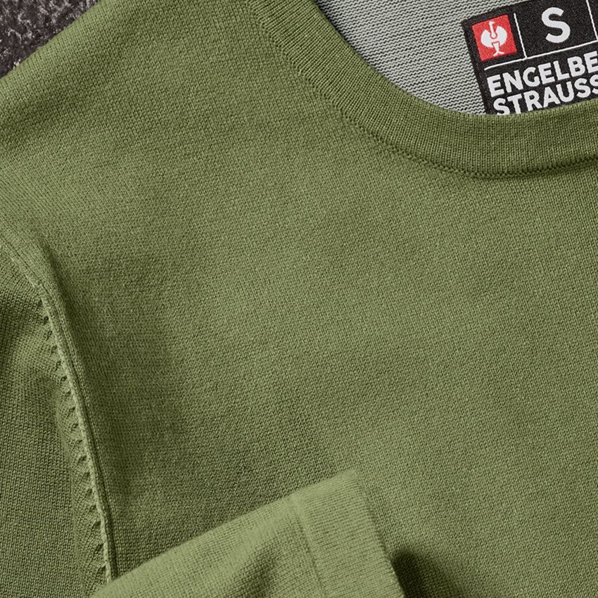 Maglie | Pullover | Camicie: Pullover in maglia e.s.iconic + verde montagna 2