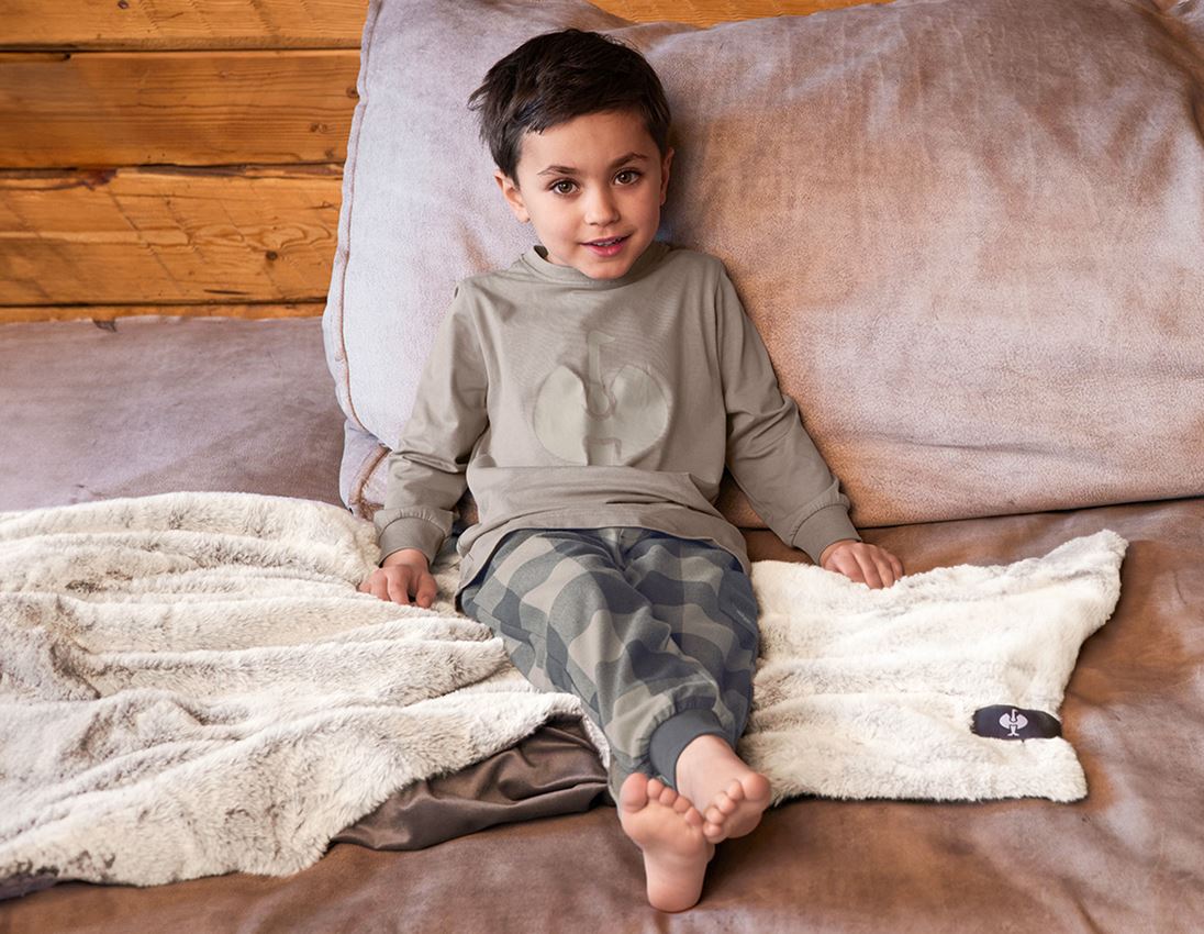 Accessori: e.s. pyjama longsleeve, bambino + grigio delfino 1