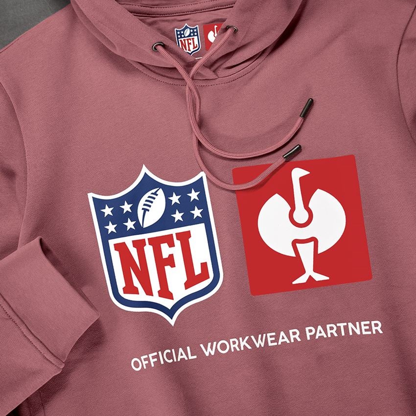 Collaborazioni: NFL Hoodie cotton, ladies + rosso ossido 2