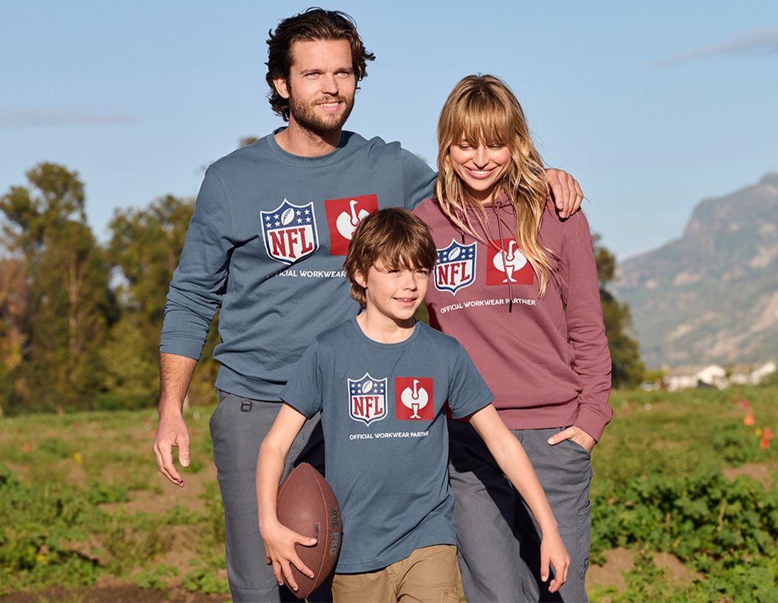 Collaborazioni: NFL Hoodie cotton, ladies + rosso ossido 5