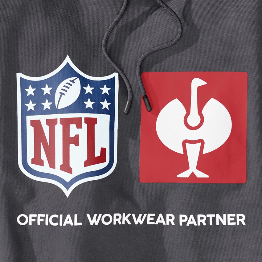 Collaborazioni: NFL Hoodie cotton + grigio carbone 2