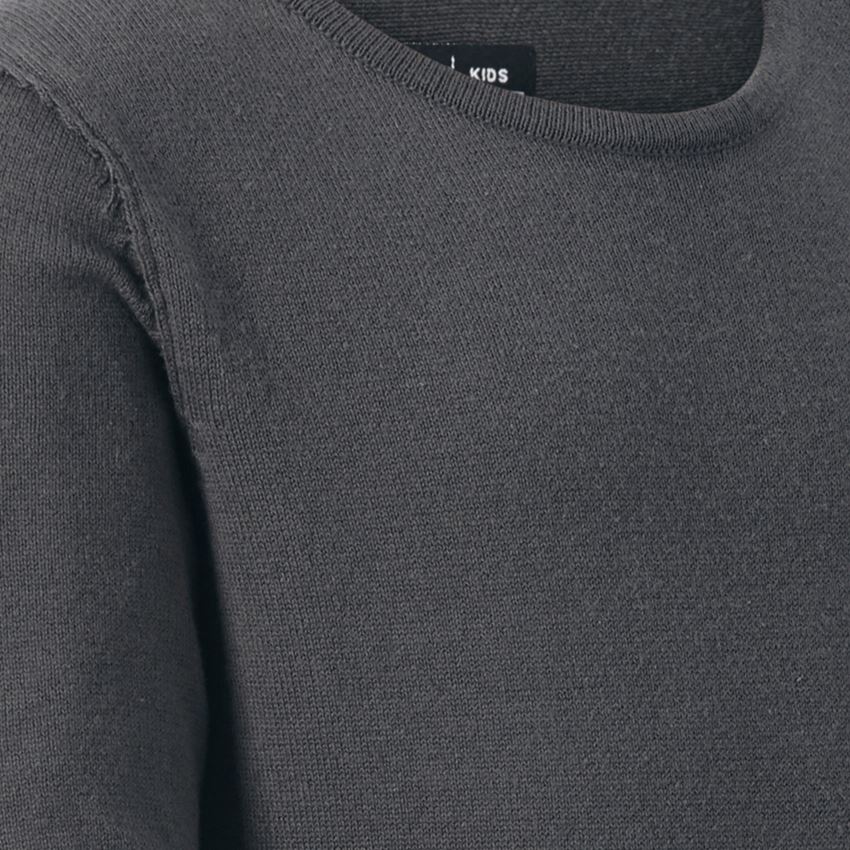 Maglie | Pullover | T-Shirt: Pullover in maglia e.s.iconic, bambino + grigio carbone 2