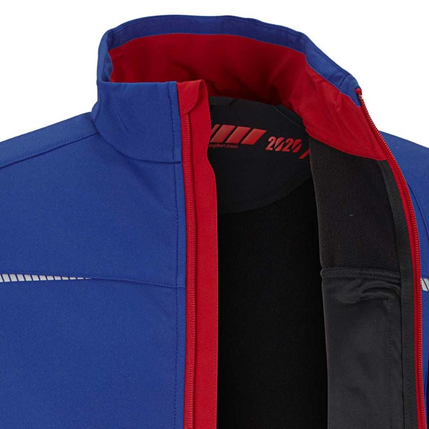 Giacche: Giacca Softshell e.s.motion 2020 + blu reale/rosso fuoco 2