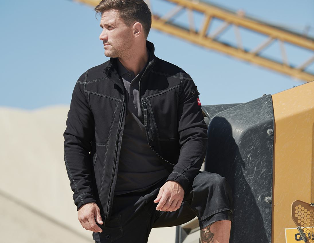 Temi: Giacca Softshell e.s.roughtough + nero 1