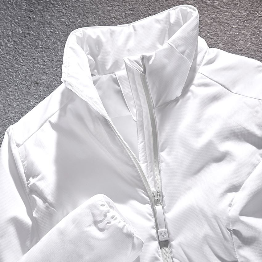 Giacche da lavoro: e.s. giacca imbottita CI, donna + bianco 2