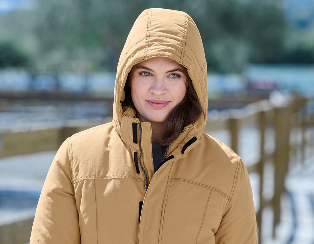 Jacken: Parka e.s.iconic, Damen + mandelbraun 3