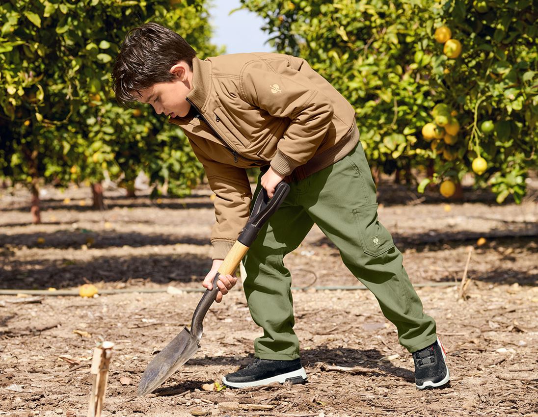 Bekleidung: Pilotenjacke e.s.iconic, Kinder + mandelbraun 5