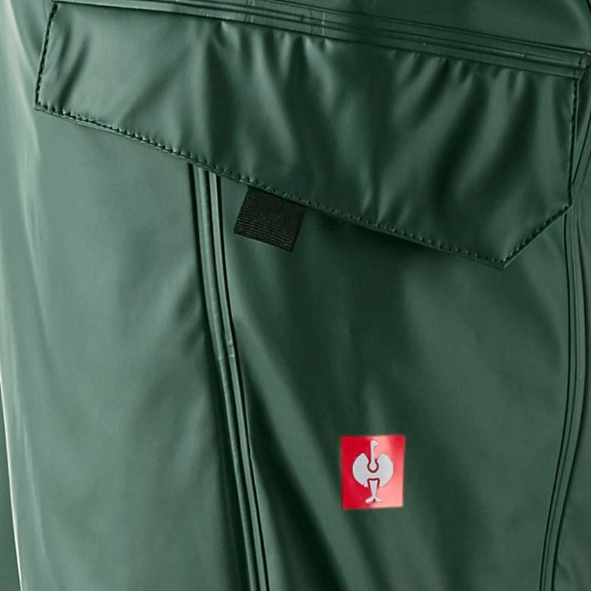Pantaloni: Pantaloni antipioggia e.s.motion 2020 superflex + verde/verde mare 2