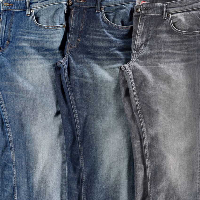 Pantaloni: e.s. 5-Pocket-Stretch-Jeans, straight + stonewashed 2