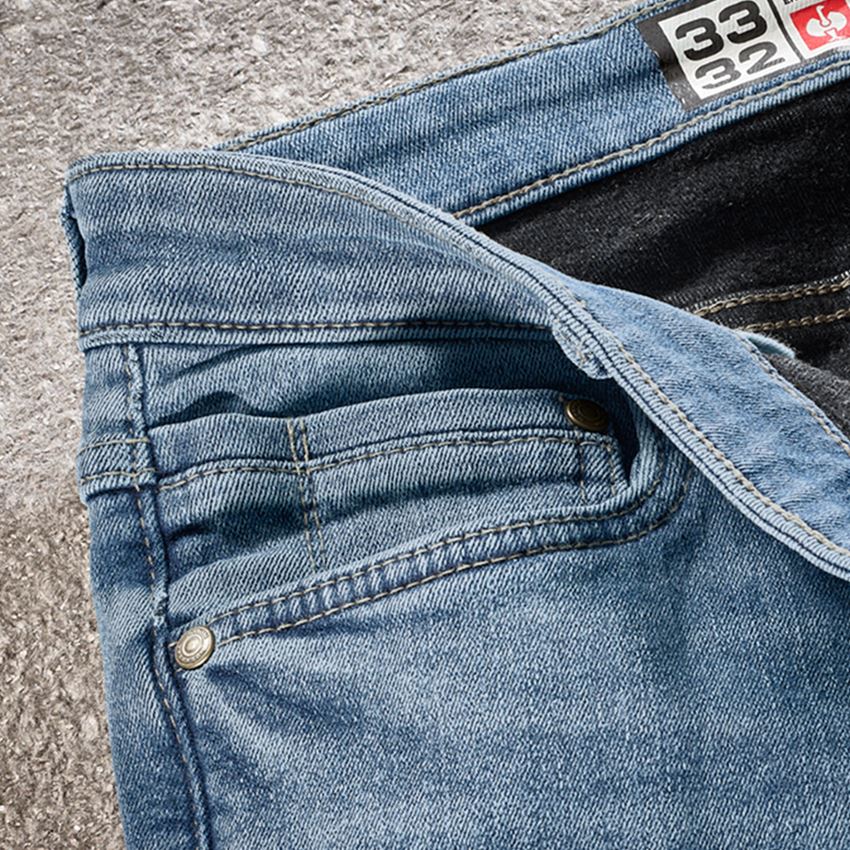 Pantaloni: e.s. 5-Pocket-Stretch-Jeans invernali + stonewashed 2