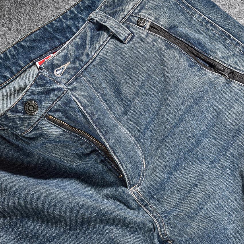 Abbigliamento forestale / antitaglio: e.s. jeans forestali antitaglio + stonewashed 2