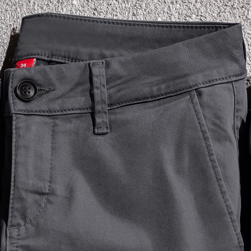 Pantaloni da lavoro: e.s. pantaloni da lavoro donna 5-Pocket Chino + antracite  2