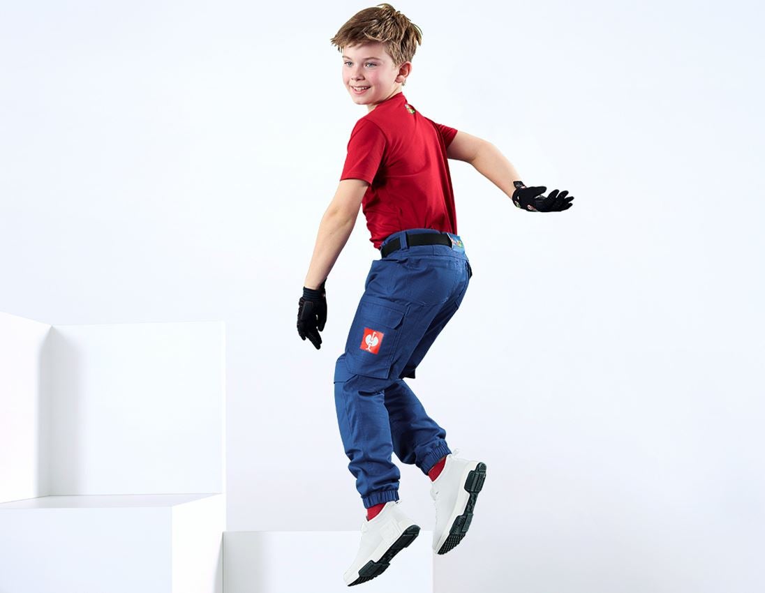 Pantaloni: Pantaloni cargo Super Mario, bambino + blu alcalino 1
