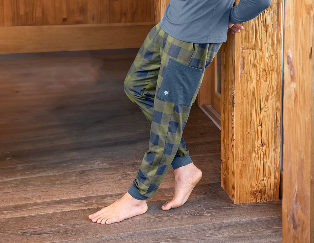 Accessori: e.s. pantaloni Pyjama + verde montagna/blu ossido 1